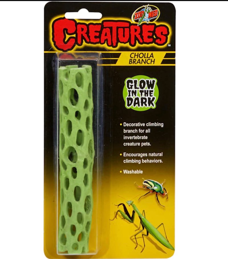 Zoo Med Laboratories Creatures? Cholla Branch for All Invertebrates Creature Pets