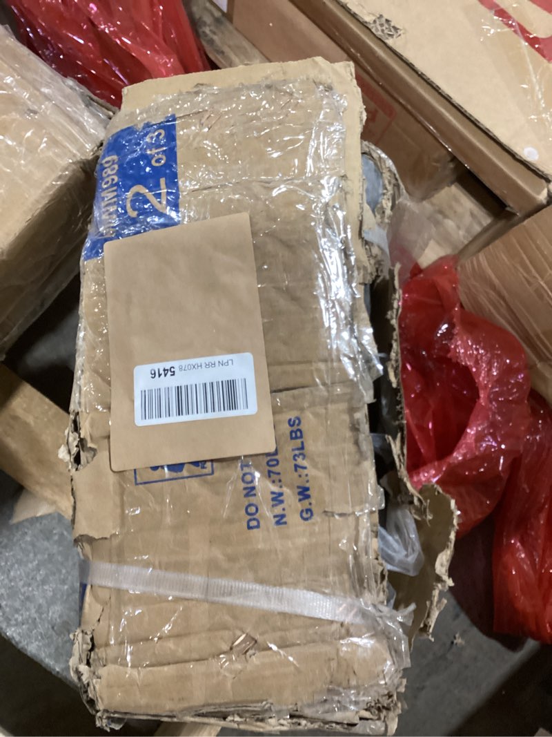 Condition photo showing As Is for Marcy Multifunction Steel Home Gym 150lb Weight Stack Machine set incomplete 