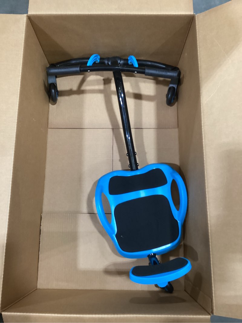 Condition photo showing As Is for YBIKE Leap Self Propelled Ride On Drifting Racer Riding Toy for Boys and Girls Ages 4 – 9 - Blue