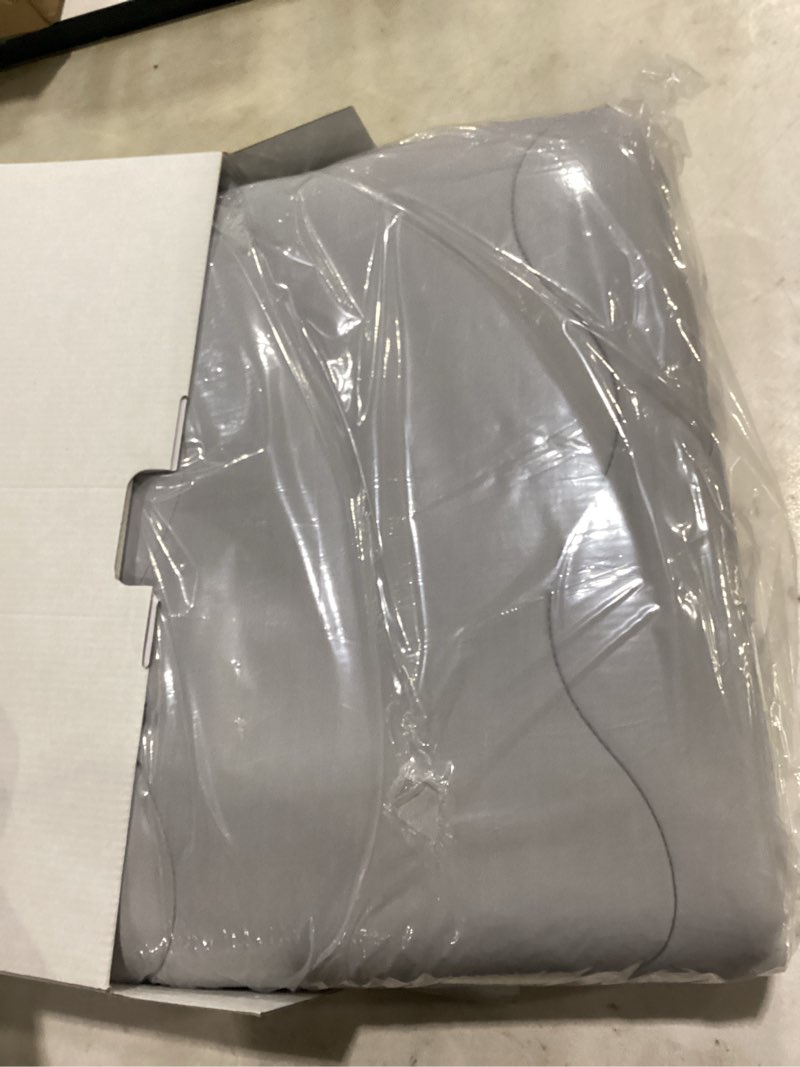 Condition photo showing Good Condition for cooling blankets for hot sleepers king size/cal king, cooling comforter with q-max>0.55 cooling fabric, breathable soft all-season cold blanket for night sweats & summer, grey, 106" x90 light grey king size(106" x90)