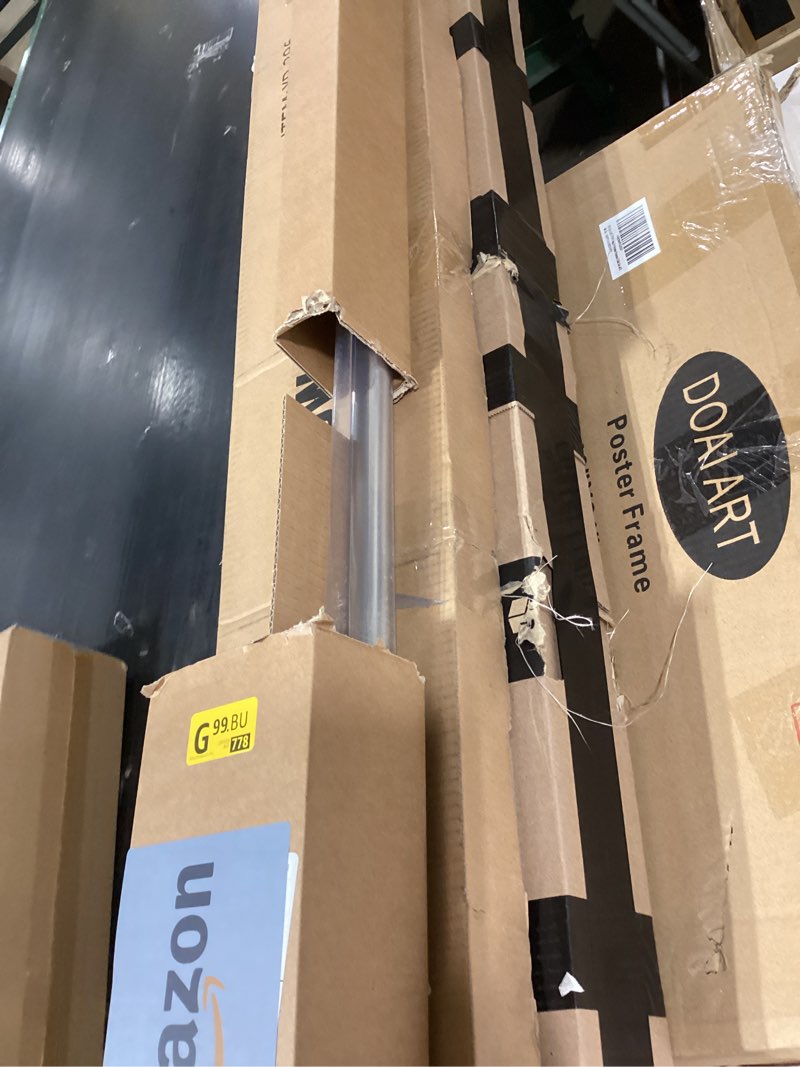 Condition photo showing Good Condition for ivilon drapery window curtain rod - knob design, 1 inch rod, 48 to 86 inch. satin nickel 48" to 86" satin nickel