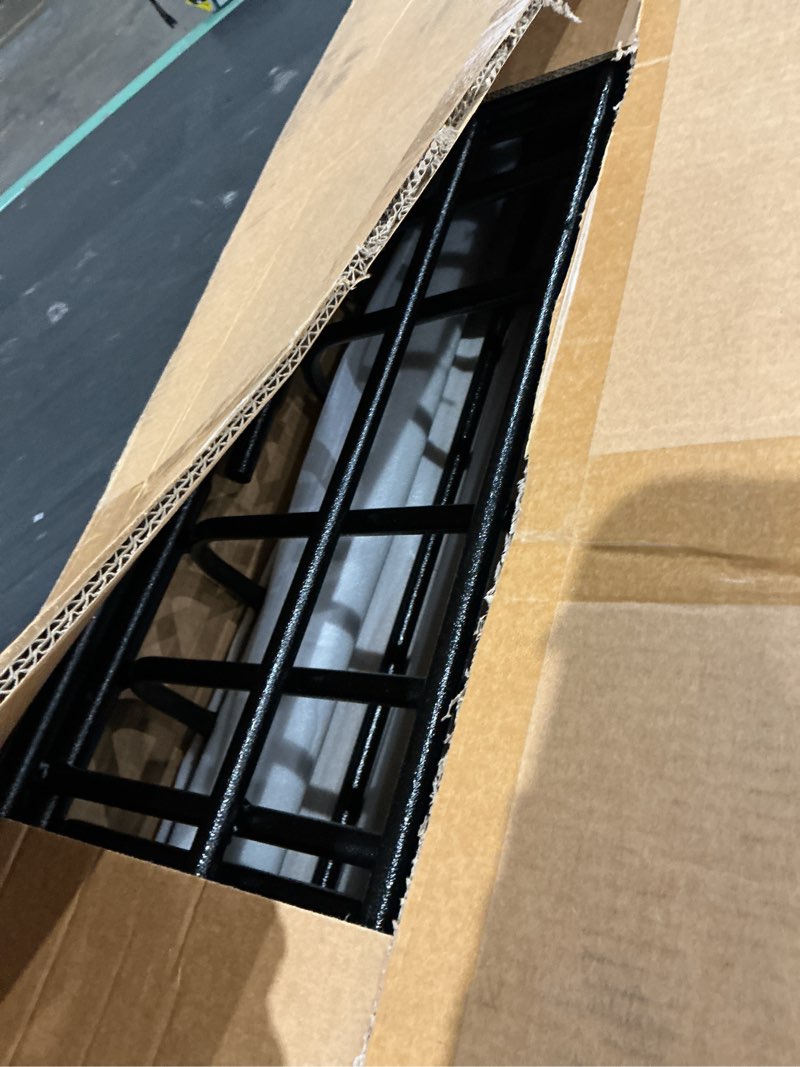 Condition photo showing Good Condition for roof rack basket 51? x 36? x 5? upgraded universal rooftop cargo basket, heavy duty 250lb cargo basket car roof basket for suv, truck, cargo net with attachment hooks, 2pcs ratchet straps 51" roof basket upgraded