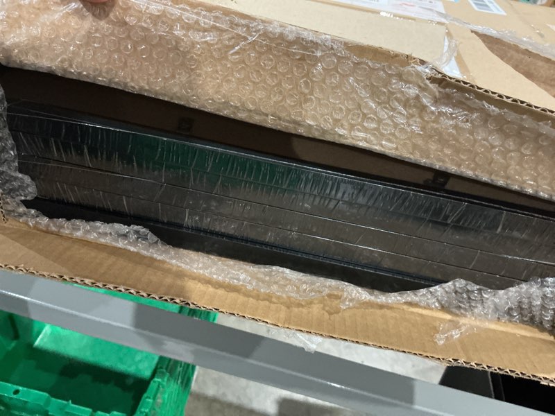 Condition photo showing Good Condition for upsimples 16x20 picture frame set of 5, display pictures 11x14 with mat or 16 x 20 without, wall gallery poster frames, black