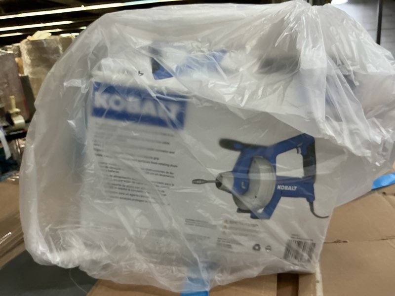 Condition photo showing As Is for music wire corded machine augers kda100 ...