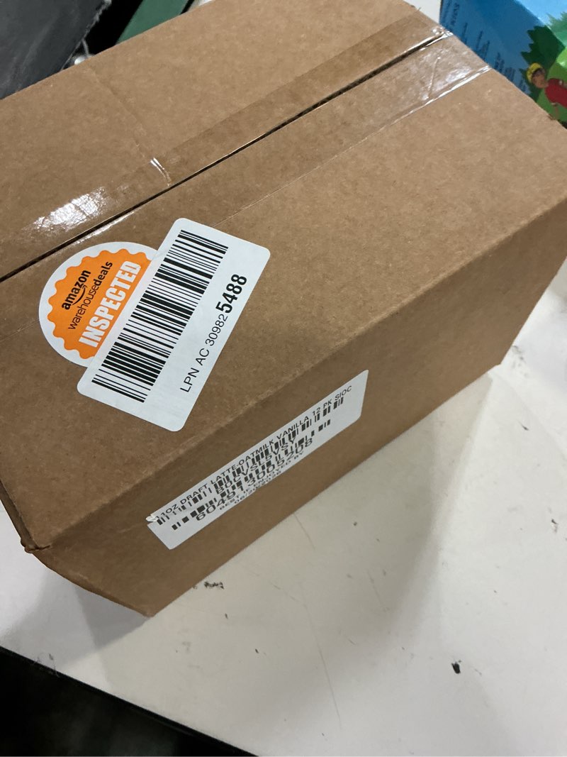 Condition photo showing New/Like New for (best if enjoyed by:06/20/2026)la colombe coffee, oatmilk vanilla latte, 11 fl oz cans (pack of 12), coffeehouse quality cold brew, specialty grade coffee beans, ready-to-drink on-the-go oatmilk vanilla 11 fl oz (pack of 12)