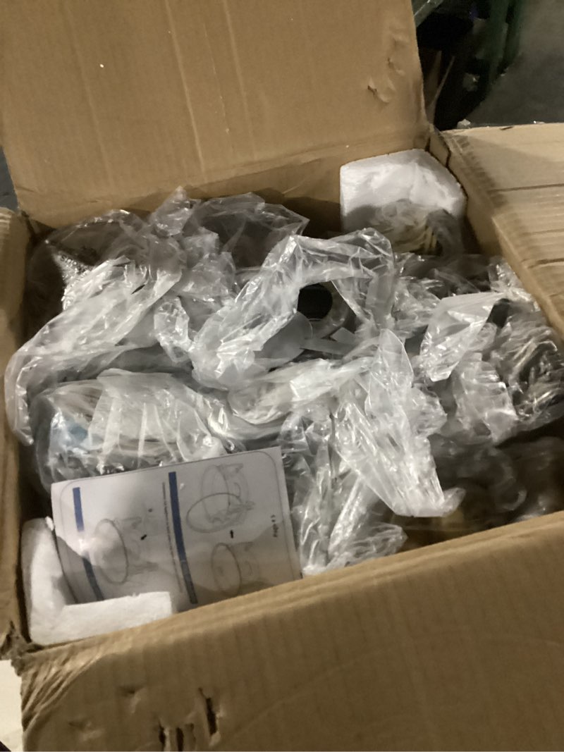 Condition photo showing New/Like New for Chafing Dishes for Buffet 2Pack, 6QT Round Chafing Dish Buffet Set Stainless Steel Buffet Food Warmers Sets for Catering Events Parties Dinners with Complete Set,Gold and Silver