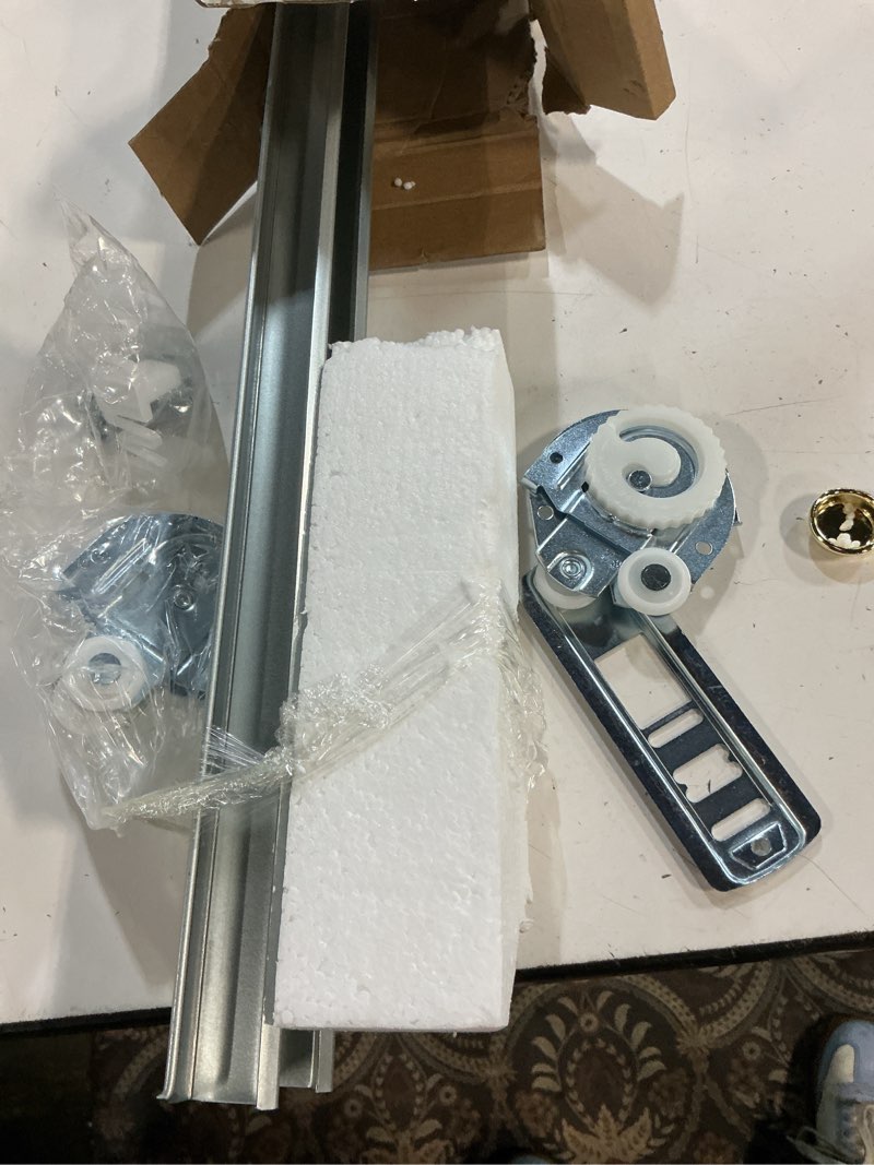 Condition photo showing Good Condition for m-d 8 -piece 48-in bi-pass door sliding closet door track kit