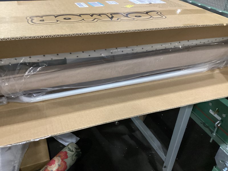 JOYMOR 3 in 1 Baby Bassinet, Bedside Bassinet for Baby, with Comfy Mattress and Wheels, 6 Height Adj