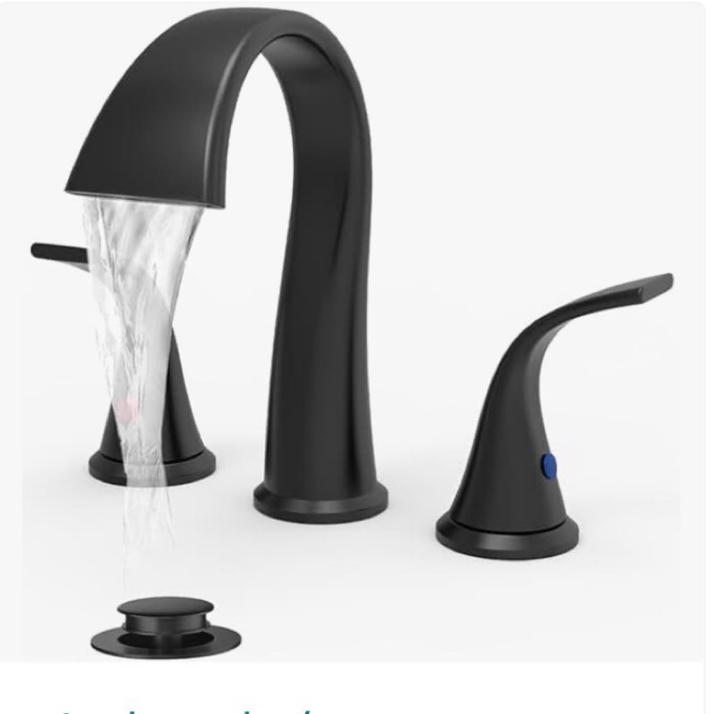 bathroom faucets 3 hole bathroom sink faucet with pop up drain and water supply hoses 8 inch waterfa