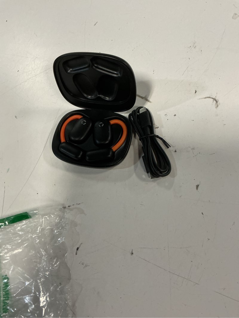 Condition photo showing Good Condition for occiam bluetooth open-ear headphones & earbuds real-time 164 languages translation earbuds 80h playtime wireless sport earphones for running workouts black