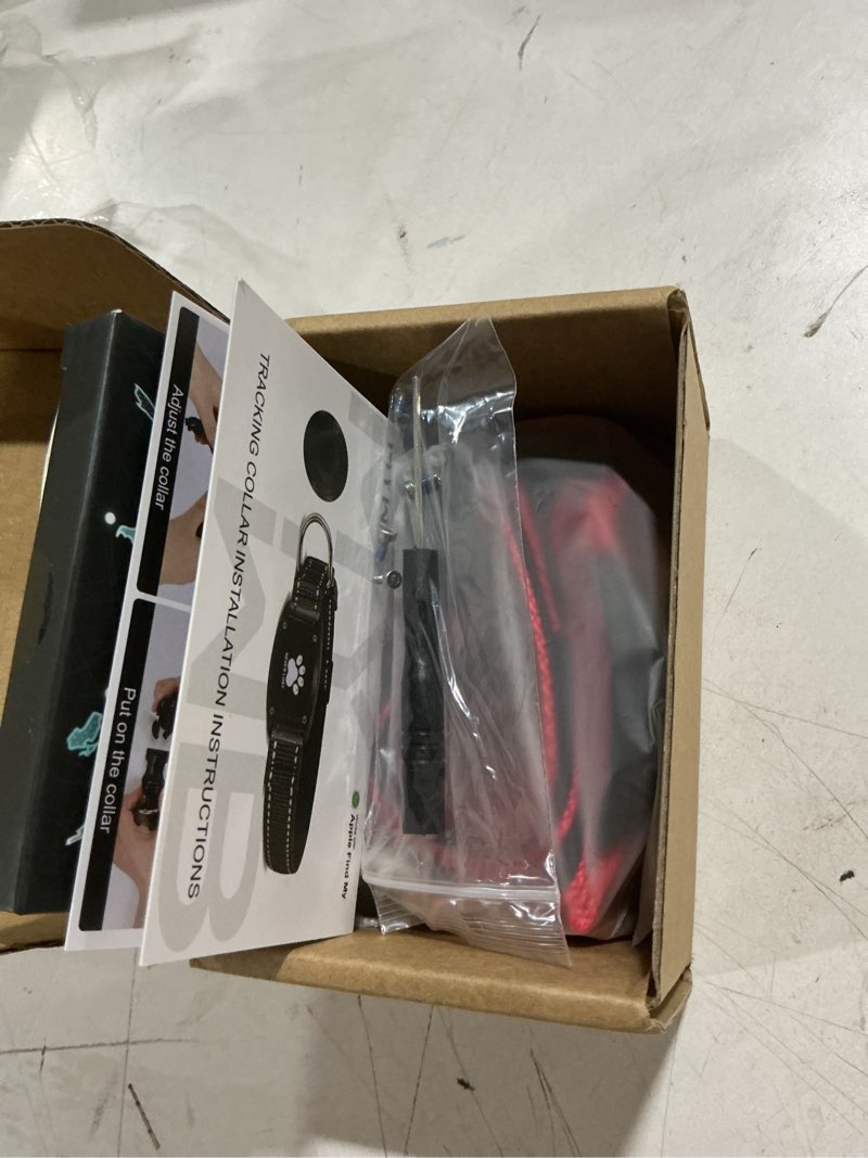 Condition photo showing Good Condition for gps dog collar tracker 2-in-1,reflective waterproof pet collar,ios-only,no monthly fees,unlimited range,ideal for dog tracking pet tracker,for small medium large dogs(m (15"-20.5"), red) red m(15''-20.5'')