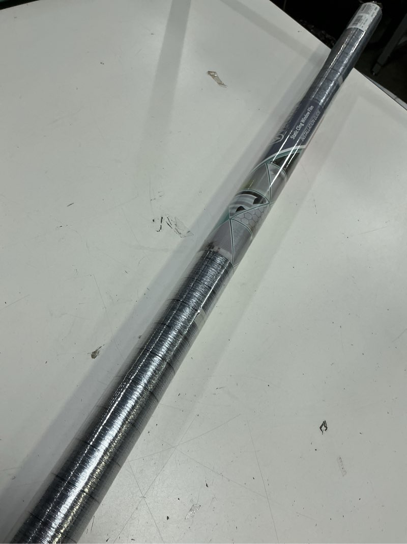 Condition photo showing New/Like New for VELIMAX Rain Glass Window Film Privacy Static Window Clings Decorative Glass Sticker for Home Office Removable UV Protection Heat Control 35.4 x 118 inches