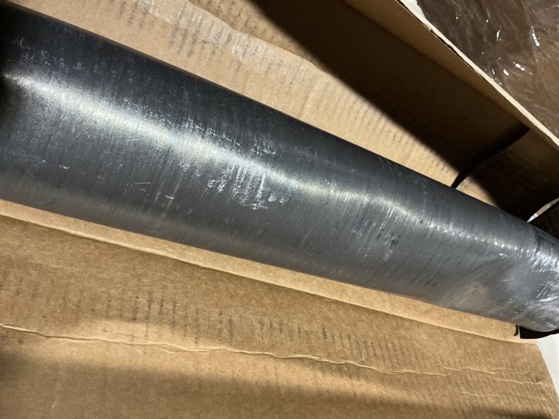 Condition photo showing As Is for lead sheeting, sheet lead rolls (1/16" x 24" x 24")