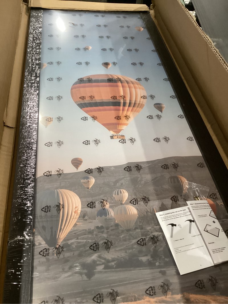 Condition photo showing Good Condition for 4x5 picture frame black for wall hanging or tabletop, wood 4 x 5 frame photo frame for wall horizontally or vertically, black, 1 pack 1 4x5 inch