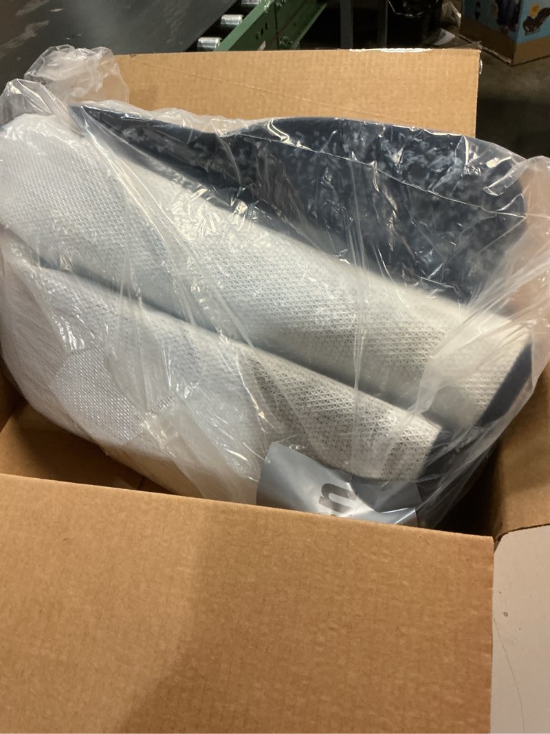 Condition photo showing Good Condition for olanly bathroom rugs sets 3 piece, soft absorbent microfiber bath mats and u-shaped contour toilet rug, plush shaggy bath mat set for bathroom (30"x20"+24"x16"+24"x20", dark blue) 30" x 20" + 24" x 16" + u24" x 20" dark blue