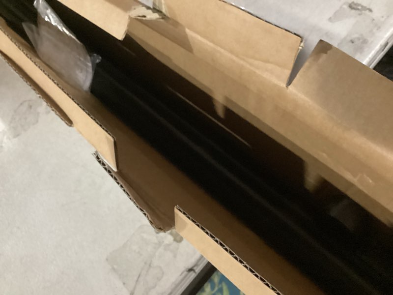 Condition photo showing Good Condition for Ivilon Drapery Window Curtain Rod - End Cap Style Design 1 Inch Pole. 72 to 144 Inch Color Black 72 to 144 in.