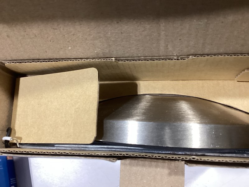 Condition photo showing New/Like New for Progress Lighting 5CCT 7.5-in Brushed Nickel Indoor 1 -Light LED Tunable White Flush Moun