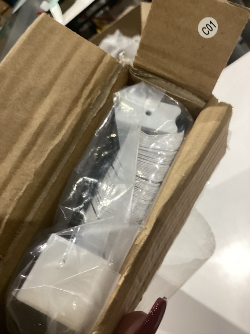 Condition photo showing Good Condition for no tools no drill cordless mini blinds, 1" l-shaped slats light filtering shades, horizontal vinyl blinds for indoor windows, white,24.5" wx 64" h 24.5"wx 64"h