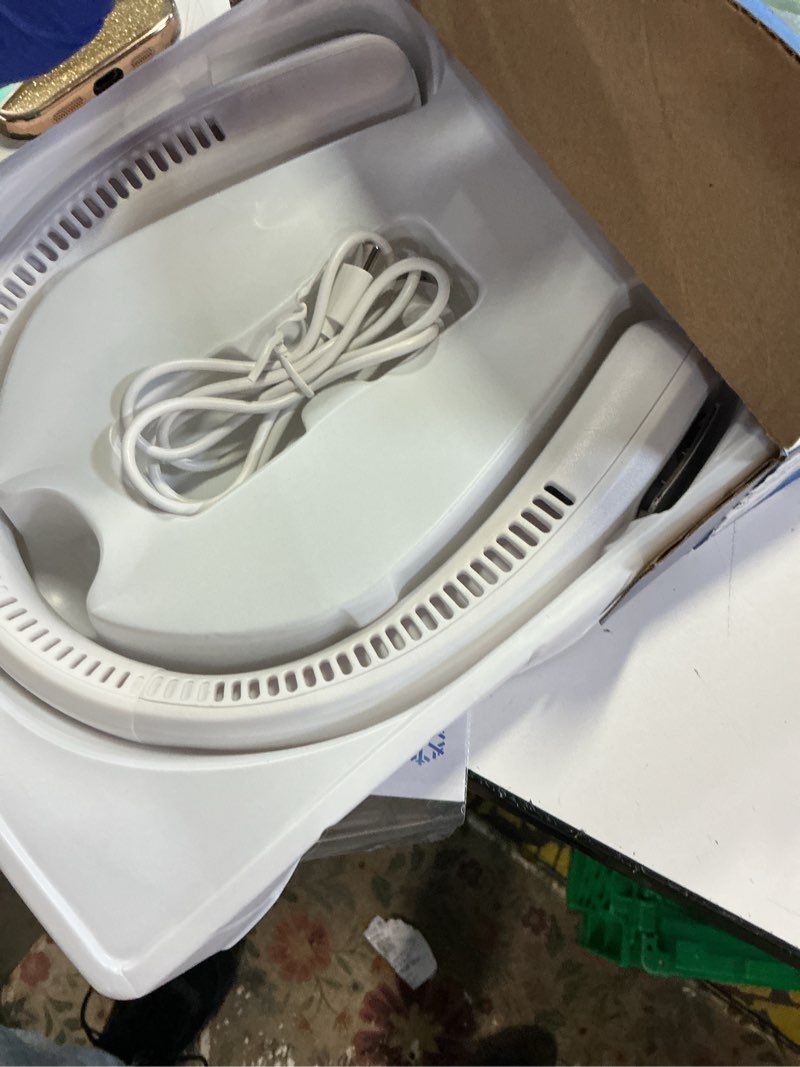 Condition photo showing Good Condition for arctic air freedom neck cooler, evaporative cooling with ionic purifier, 3 speeds & usb rechargeable battery, quiet & perfect for travel and outdoor, white, aafrdm-mc4