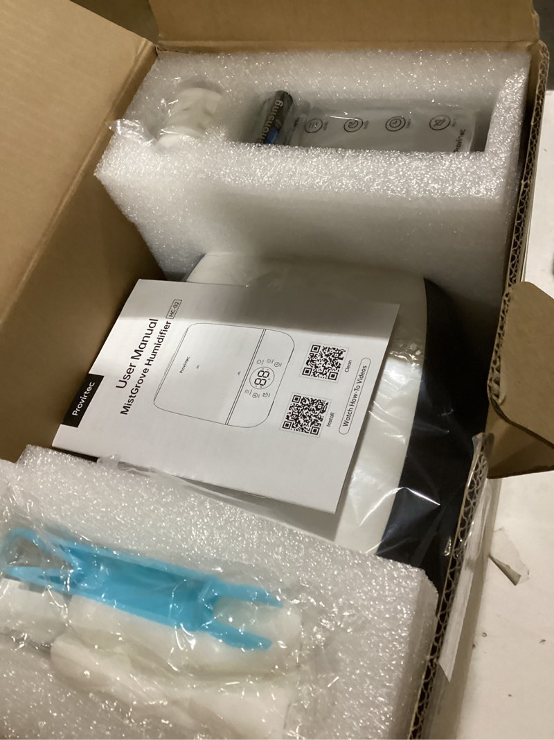 Condition photo showing Good Condition for 6L Self-Cleaning Humidifier for Large Room, CleanCare Warm & Cool Mist, No-Leak Design & Top Fill, 60 Hour Runtime, Quiet Ultrasonic Auto Mode with Remote Control for Bedroom & Home