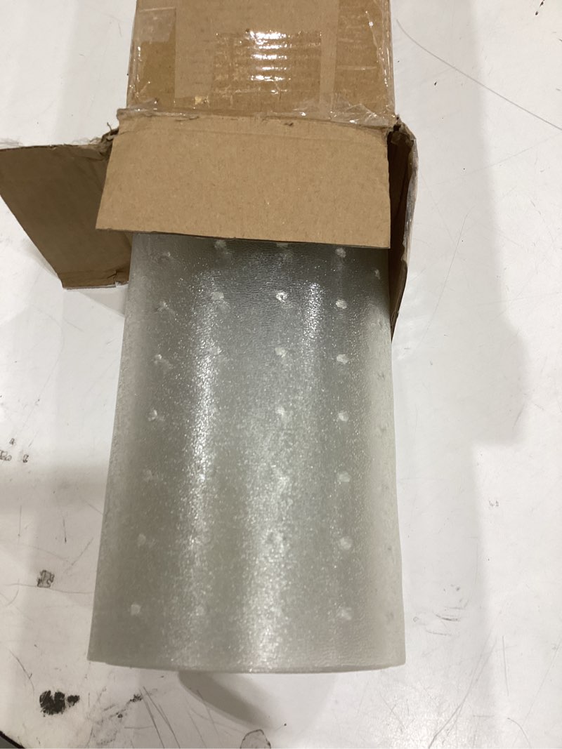 Condition photo showing Good Condition for office chair mat for carpet, 55" x 36" x 0.09" carpet chair mats, clear and thick rolling computer chair mat with non-slip studded for home and office low pile carpets 55" x 36" rectangle