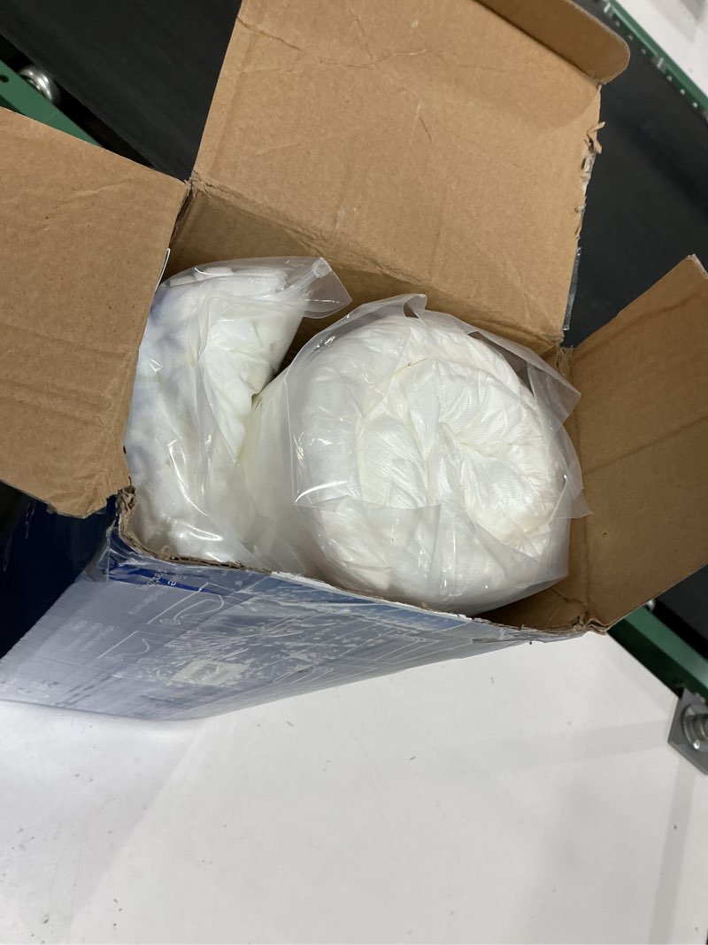 Condition photo showing New/Like New for Side Sleeper Pillows for Neck & Shoulder Comfort - Ergonomic Curved Crescent Design, Adjustable Shredded Memory Foam, Cooling & Soft Cover, Extra Fill Included, Queen Size, Valentine's Day Gifts Queen Size - 1 Pack