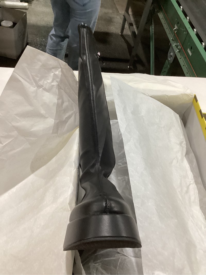 Condition photo showing Good Condition for Circus NY by Sam Edelman Women's Kimberly Knee High Boot 7 Black Nappa