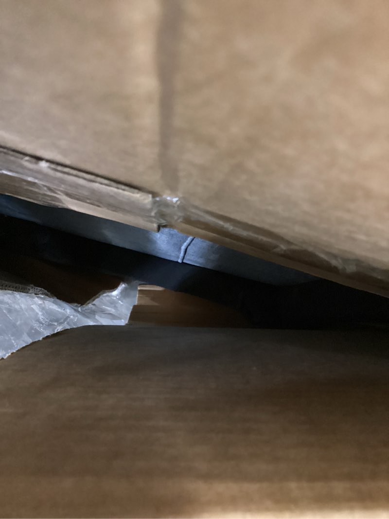 Condition photo showing As Is for box 2 only YITAHOME Sleeper Chair Bed for Adults, 3-in-1 Convertible Sofa Chair Bed Pull Out Couch with Wireless USB & Type C Charging Ports Hidden Storage for Living Room Office Bedroom Apartment, Light Grey