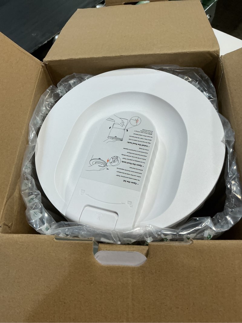 Condition photo showing Good Condition for waithem wi-fi automatic pet feeder for cats&dogs, timed dry food dispenser with app programmable portion control, up to 10 meals per day, dual power supply, 5g/2.4g wlan, desiccant bag included