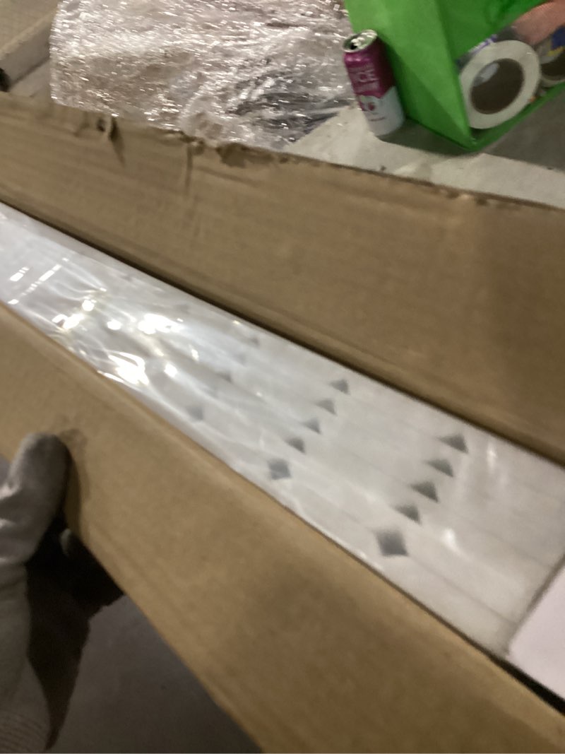 Condition photo showing New/Like New for umiacoustics 6 packs acoustic panel,47.2 x 23.6 inches decorative sound proof panel for office,home theater,studio,white