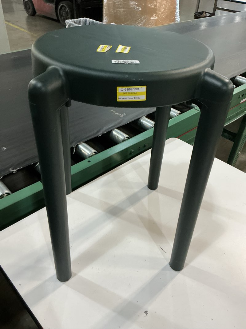 Condition photo showing Good Condition for round accent patio end table green - room essentials