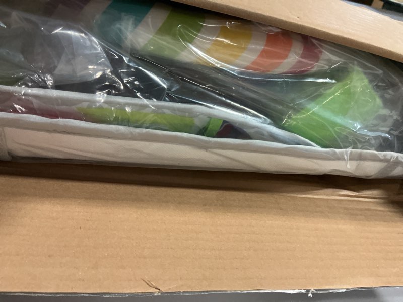 Condition photo showing New/Like New for Fisher-Price Baby Playmat Deluxe Kick & Play Piano Gym for Learning & 2 Maracas Soft Rattles for Newborn to Toddler Play Ages 0+ Months Green