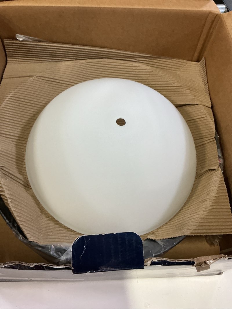 Condition photo showing Good Condition for project source 2-light 13-in matte bronze led flush mount light