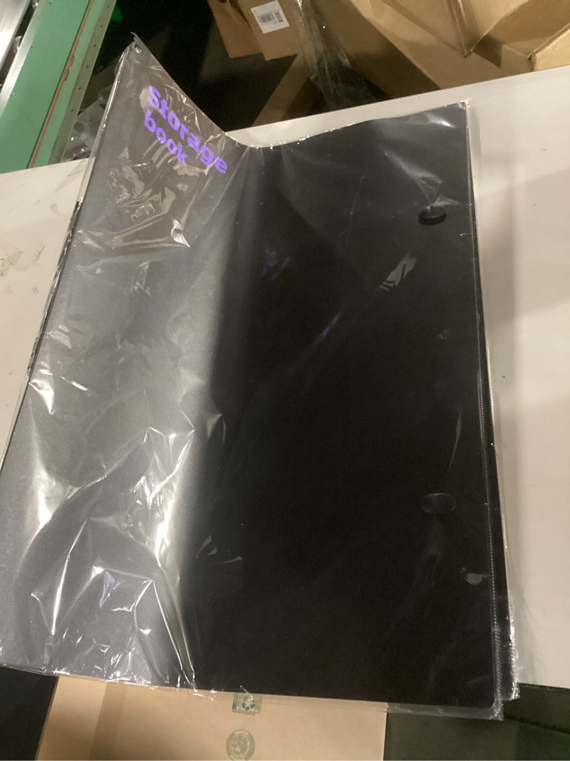 Condition photo showing New/Like New for puzzle storage folder keeper case,portable puzzles organizer accessory, large capacity 20x28in puzzle album book holder portfolio,1000-pieces for jigsaw enthusiasts storage binder saver