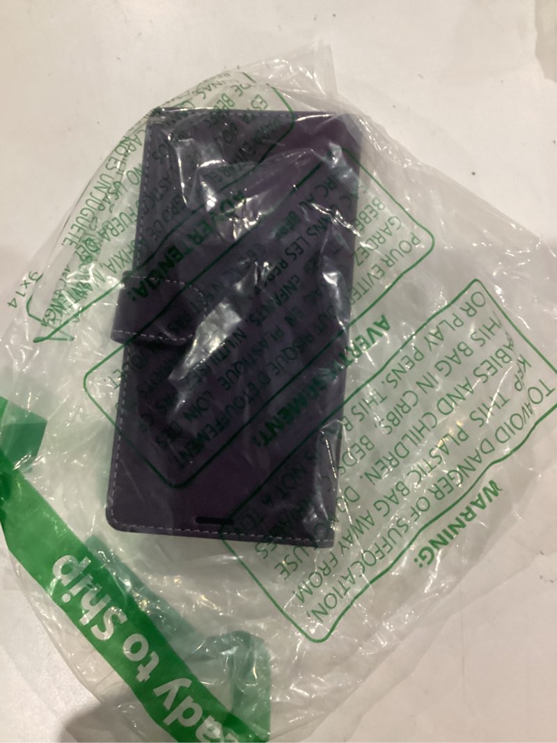 Condition photo showing Good Condition for wallet case for google pixel 10 5g/pixel 10 pro, rfid blocking credit card holder, pu leather folio flip kickstand protective shockproof cover (deep purple)