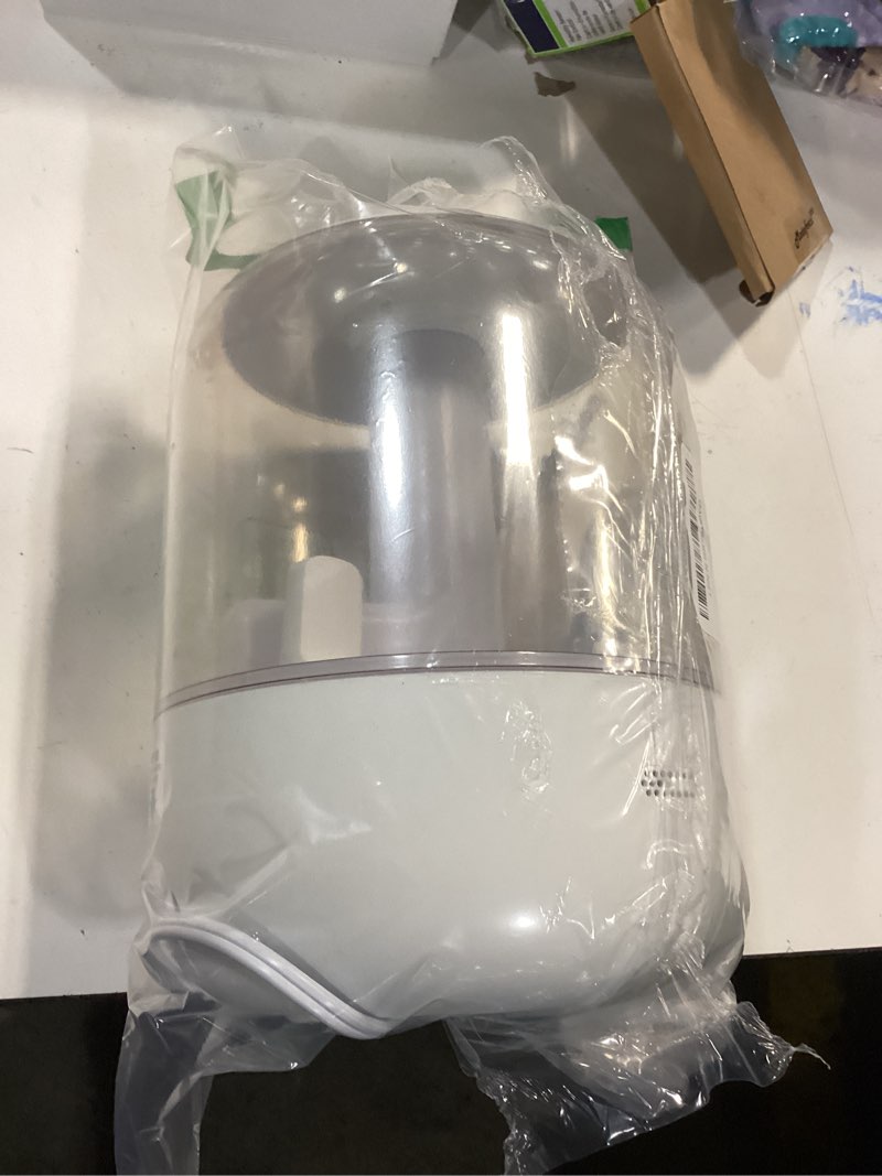 Condition photo showing As Is for DREO Humidifiers for Bedroom, 3L Top Fill 30H & 26dB Quiet Runtime for Large Room, Cool Mist Ultrasonic Humidifier with Humidity Sensor, Night Light for Home, Baby, Nursery, Plants, New Edition Pearl White
