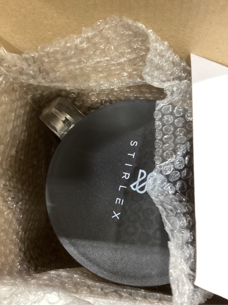 Condition photo showing New/Like New for pancake batter dispenser with squeeze handle, cupcake batter dispenser with oil brush & scraper for precise portion control, baking tool for pancakes cupcake, waffle, muffin mix black