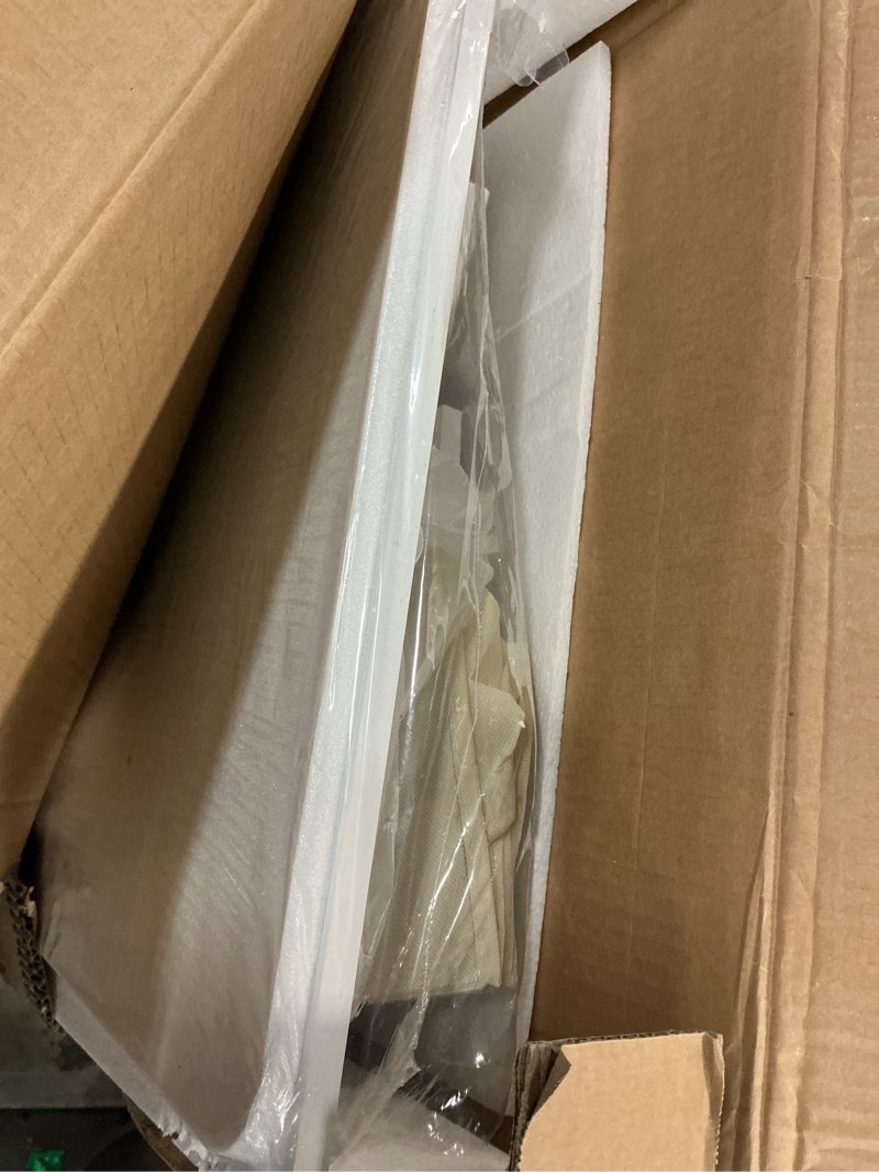 Condition photo showing Good Condition for Kids Table and Chair Set (2 Chairs Included), Wooden Toddler Table and Chairs Set with 6 Storage Bins Boxes, Children's Furniture, Water Resistant, Easy to Clean, Gift for Boy & Girl, White