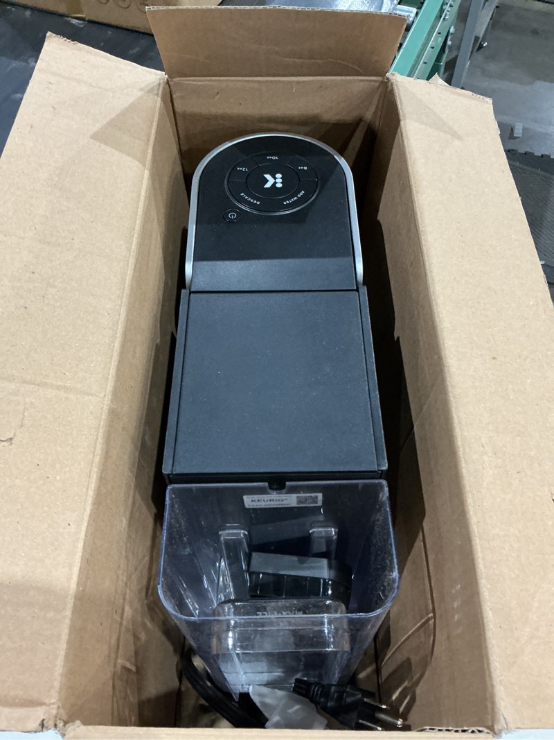 Condition photo showing Good Condition for keurig k-slim single serve k-cup pod coffee maker, multistream technology, 3 brew sizes, slim and sleek design, 46oz removable reservoir, black