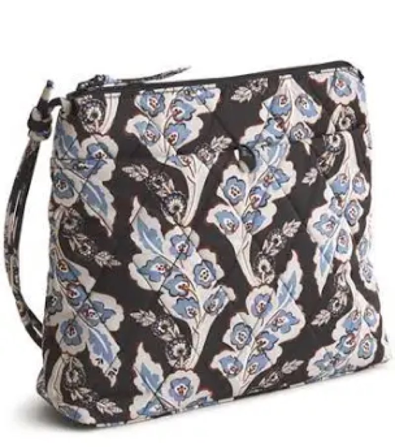 Vera bradley original hipster caly + onyx black