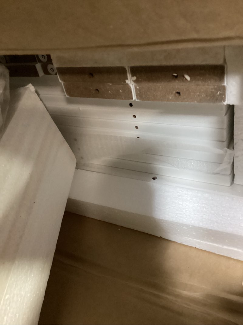 Condition photo showing Good Condition for HOMEFORT 10-Tier Corner Shoe Tower - Double Rows, Slim Shoe Stand for 20 Pairs - Entryway, Hallway, Closet (White) White 11.02"D x 20.47"W x 62.2"H