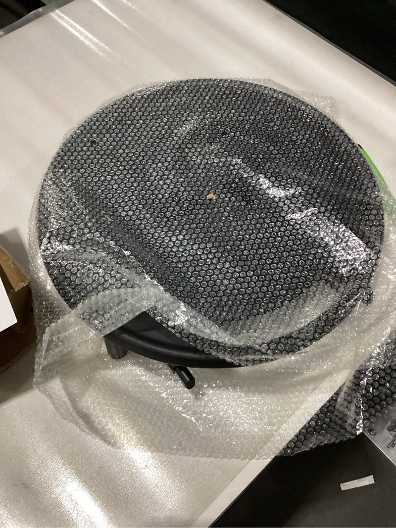 Condition photo showing New/Like New for LED Camping Table Set with Stools, 300lbs Capacity Adjustable Height Folding Table & Chairs, All-in-One Compact Design for Outdoor, Camping, Picnic, Tailgating Pure Black Casual