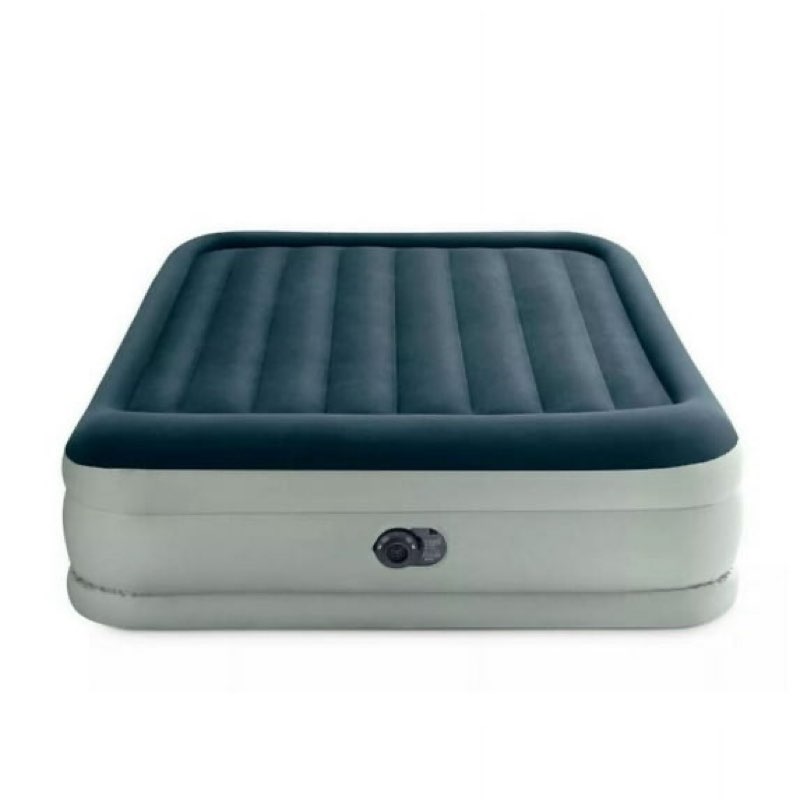 Intex Elevated 18" Pillow Top Air Bed with Built-in Pump, Queen 4
