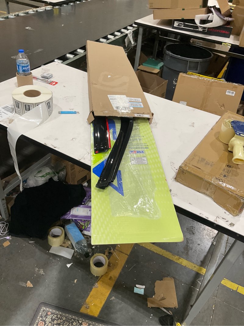 Auto Ventshade [AVS] In-Channel Ventvisor / Rain Guards | Fits 2015 - 2024 Ford F-150, 2017 - 2024 Ford F-150 Raptor SuperCrew - Smoke, 4 pcs. | 194975 In-Channel - Smoke