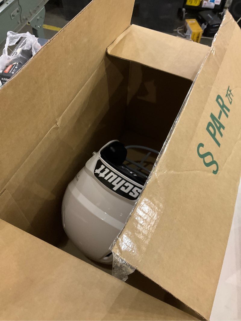 Condition photo showing Good Condition for Schutt Youth Vengeance A11 Football Helmet, VROPO TRAD Facemask Attached, Medium, White