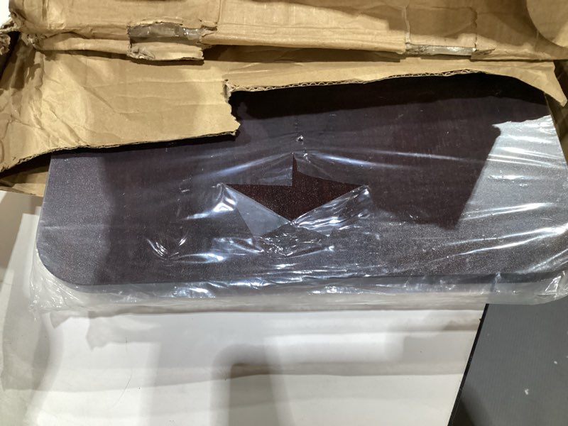 Condition photo showing Good Condition for GTRACING Overbed Bedside Table with Wheels,Tiltable Hospital Bed Table Over The Bed, Pneumatic Adjustable Rolling Laptop Desk, Mobile Standing Desk for Hospital and Home Use (Walnut), SIMILAR TO STOCK PHOTOS, NOT EXACT