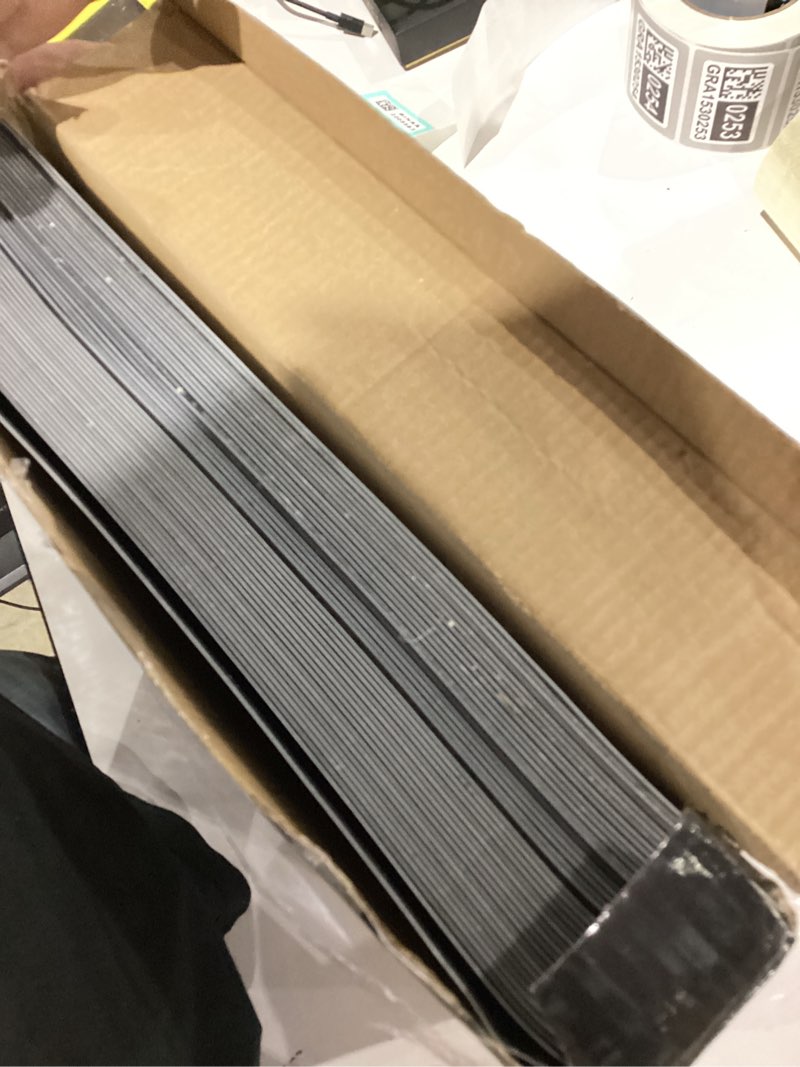 Condition photo showing Good Condition for 40-Pack Peel and Stick Floor Tiles Vinyl Floor 12 x 12 inch Self Adhesive Waterproof Glossy Flooring Planks DIY for Bathroom, Kitchen, Living Room, RV, Cover 40 Sq. Ft, Polish White Marble 12x12 Inch Polish White Marble 40