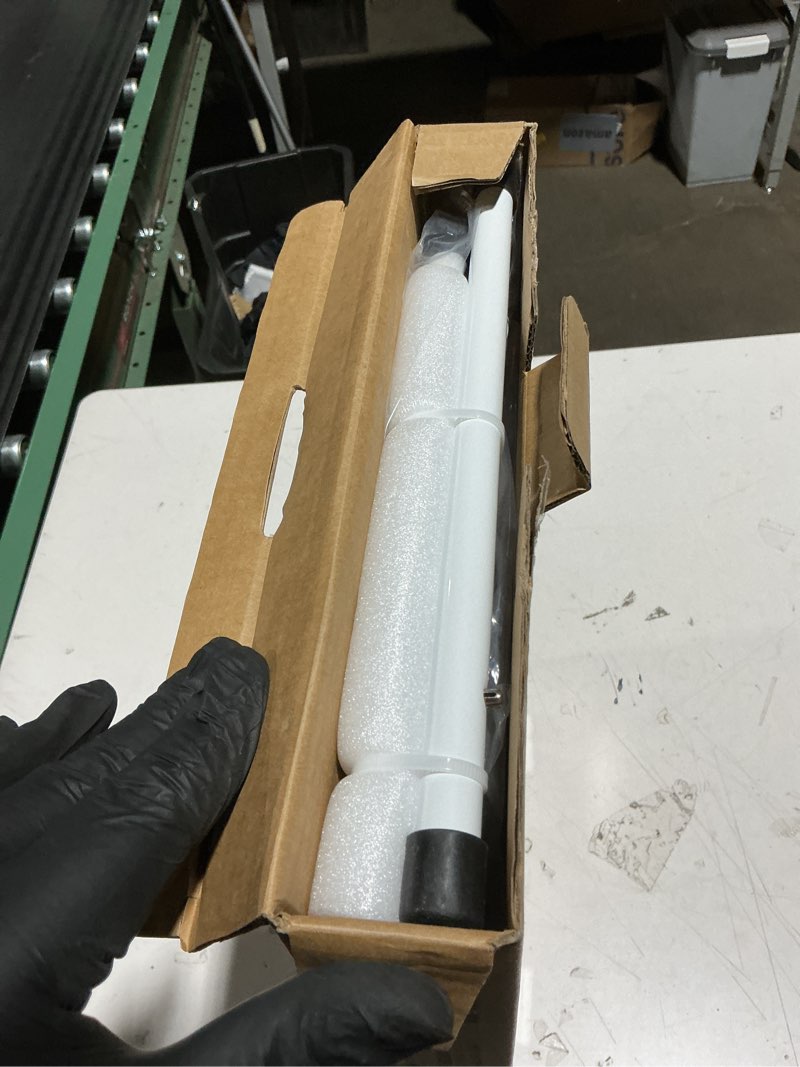 Condition photo showing As Is for Dream On Me Lightweight Mesh Security Adjustable Bed Rail for Toddler, Breathable Mesh Fabric, Suitable for All Types Of Beds, Reinforced Anchor System Bed Guard Rail, White