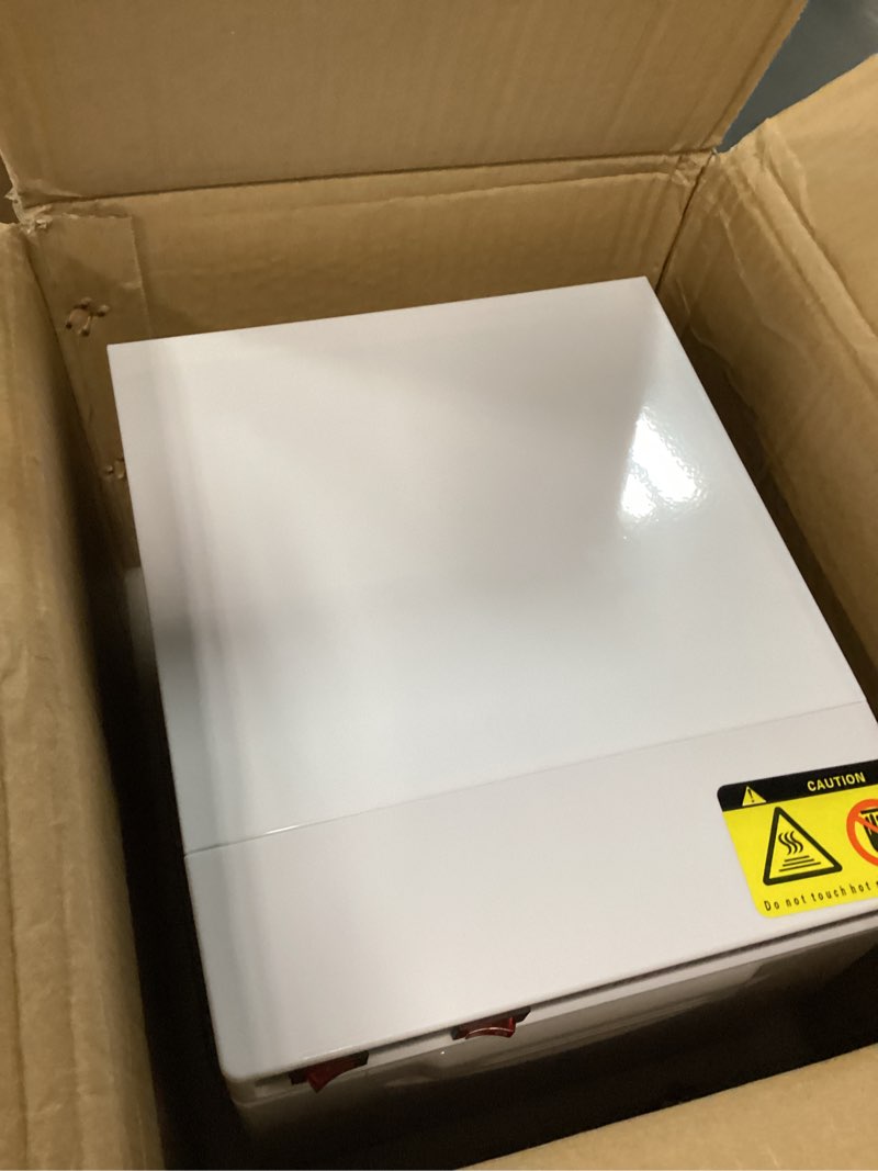 Condition photo showing Good Condition for towel warmer 5l-white, 2-in-1 professional mini small hot towel warmer for spa, facial towel cabinet for solo estheticians, small salons & home spa (fits 10-15 towels) 5l white