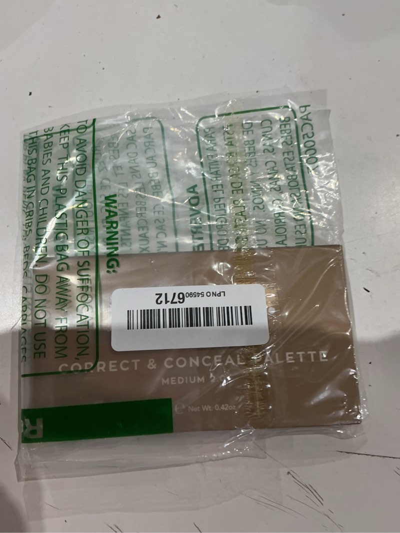 Condition photo showing Good Condition for jecca blac correct and conceal medium coverage palette, lightweight long lasting formula, medium to full coverage, gender neutral & lgbtiqa+ inclusive make up, 2.0, 0.42 oz medium 2.0